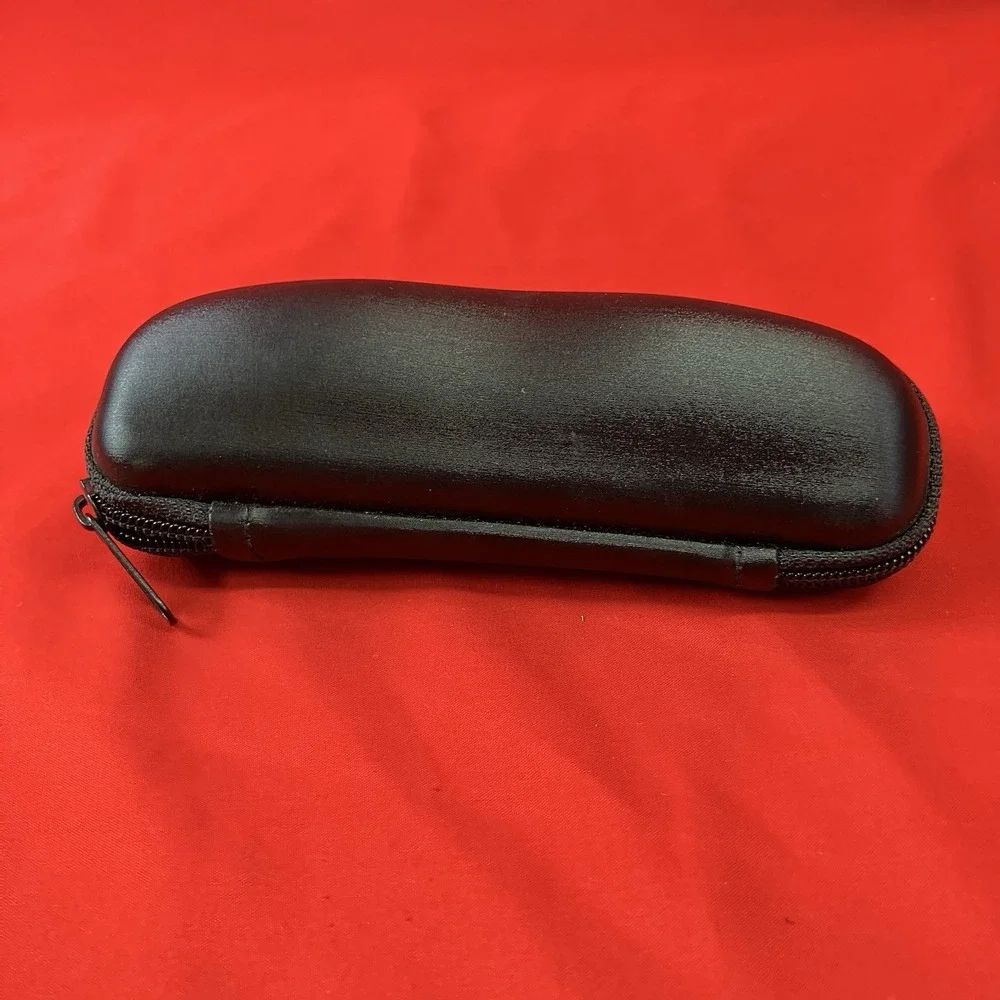 Vogue Semi-Hard Zipper Case Only / Eyeglasses Sunglasses / Black /Sun Reading #2